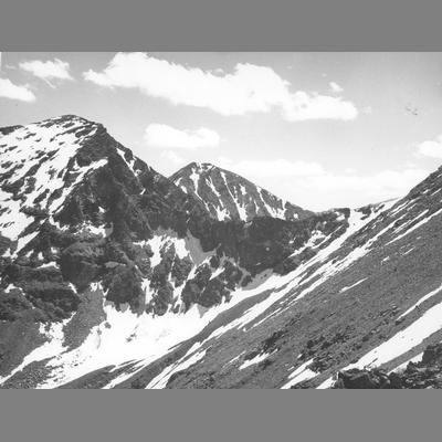 Snowcapped Rocky Mountain Peaks