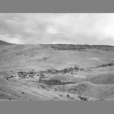 Southwest View of Virginia City, Montana, 1953