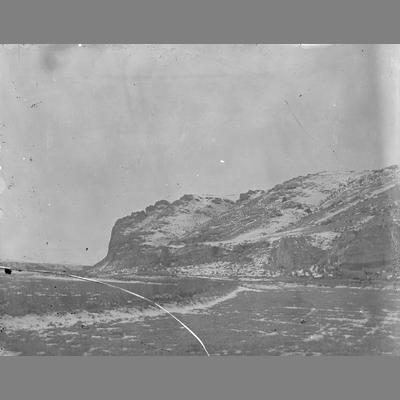 Snowy Cliffs in Twin Bridges, Montana, 1896
