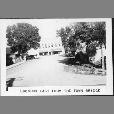 View of Twin Bridges looking to the east.