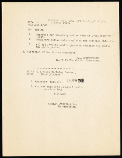 Military service records