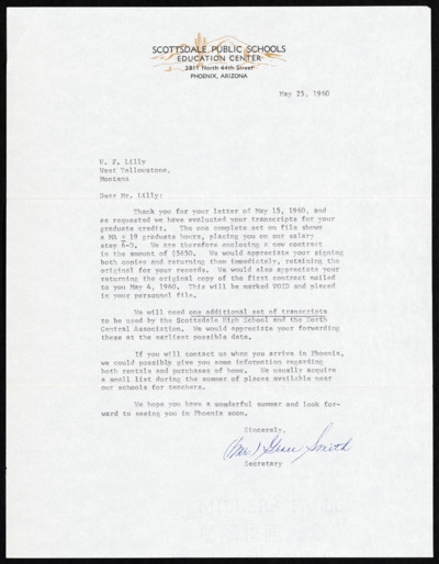 Teaching career documents