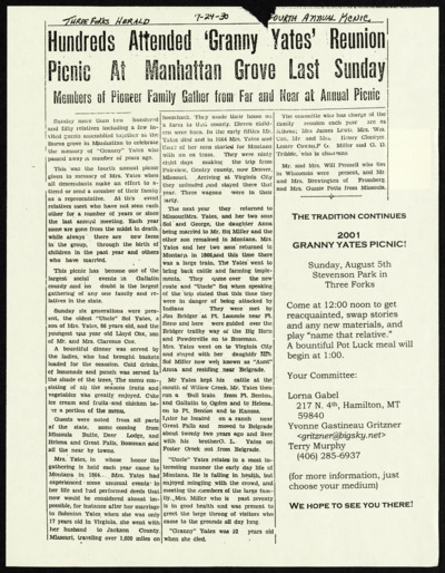 Family history and genealogy