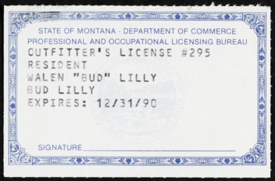 Licenses, certificates, memorabilia
