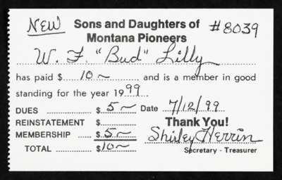 Sons and Daughters of Gallatin County Pioneers