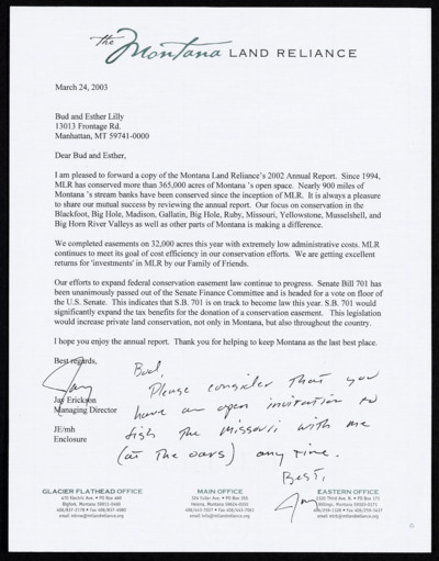 Montana Land Reliance