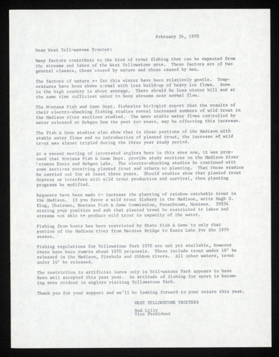 Southwestern Montana Flyfishers