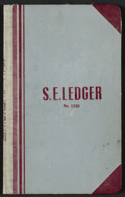 Account ledger, 1952