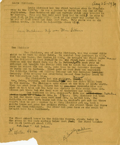 Louis Michiner and Tom Michiner Aug 25 1939