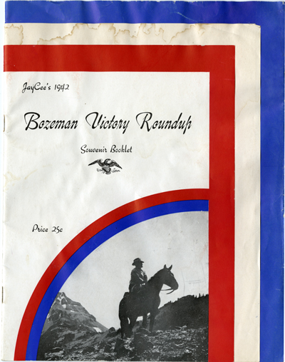 Bozeman Victory Roundup Souvenir Booklet 1942