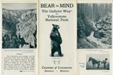 Bear in Mind The Gallatin Way to Yellowstone National Park Brochure