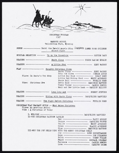 Miscellaneous elementary and high school papers