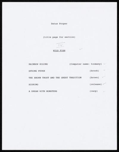 <i>Running Waters</i> - Part 4