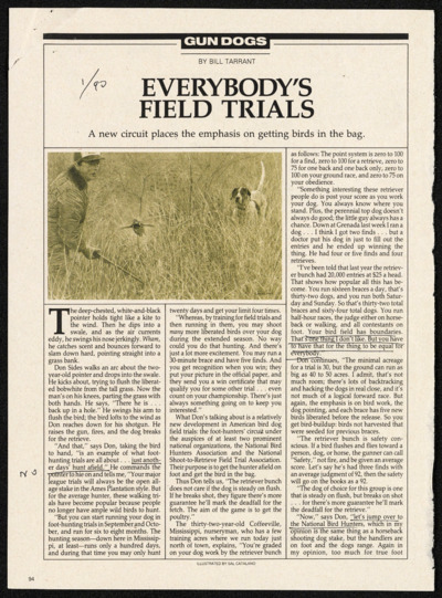 Dogs: Field Trials, Collars