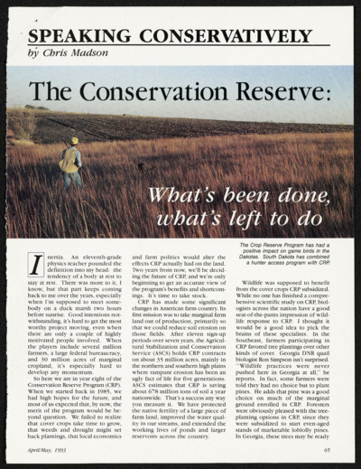 Hunting: Upland Game Management