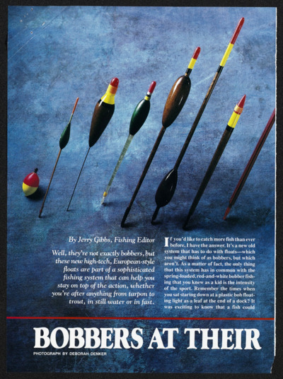 Other Fish and Fishing: Bait and Lures