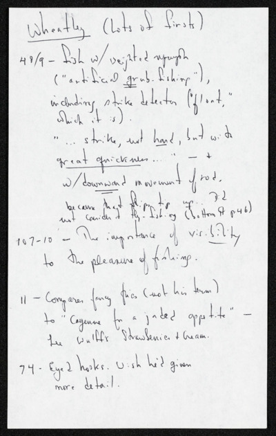 Outdoor and Miscellaneous: Books - Laid in Materials