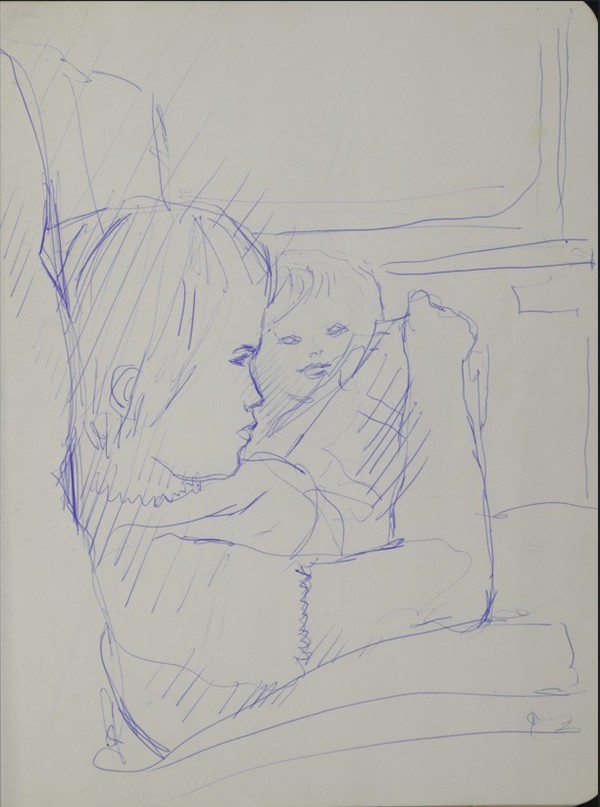 Figures; DeWeese children