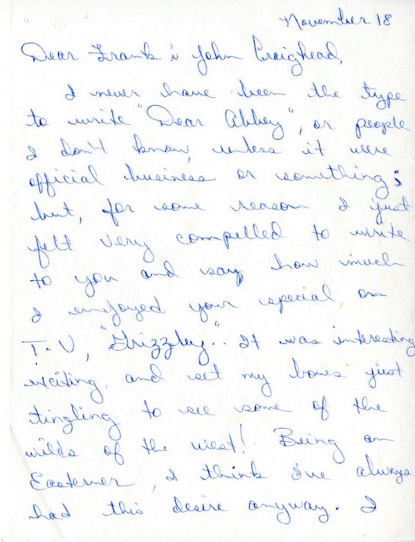 Grizzly Correspondence, Newspaper Clippings