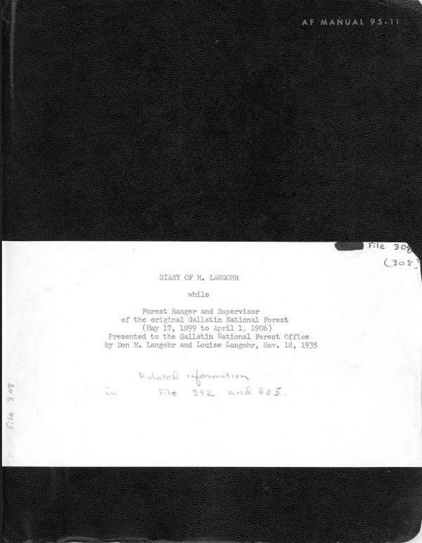 Michael Langohr Diary