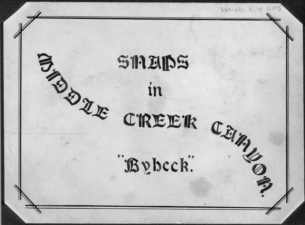 Milo Herrick Spaulding photograph album