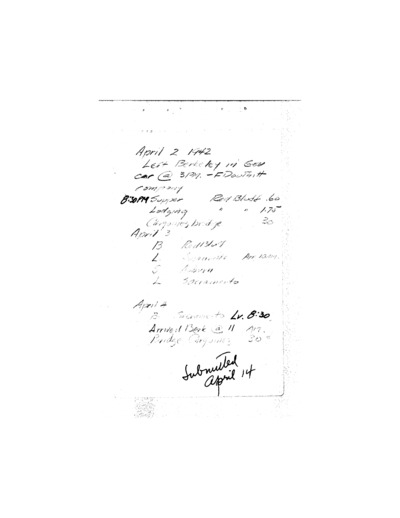A.L. Hormay Diary - April 1942 to June 1942