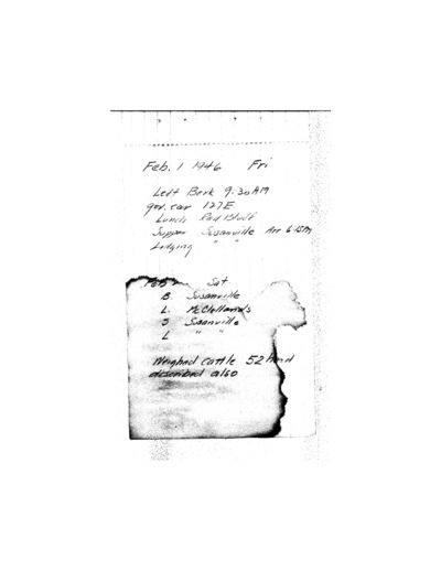 A.L. Hormay Diary - February 1946 to April 1946