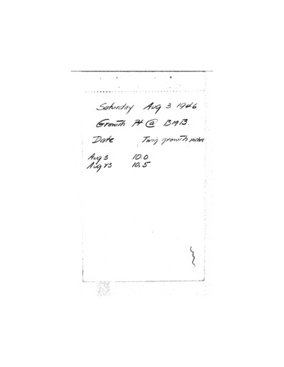 A.L. Hormay Diary - August 1946 to October 1946