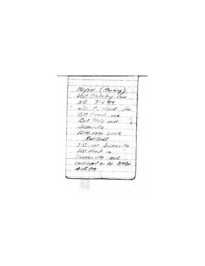 A.L. Hormay Diary - May 1954 to September 1954