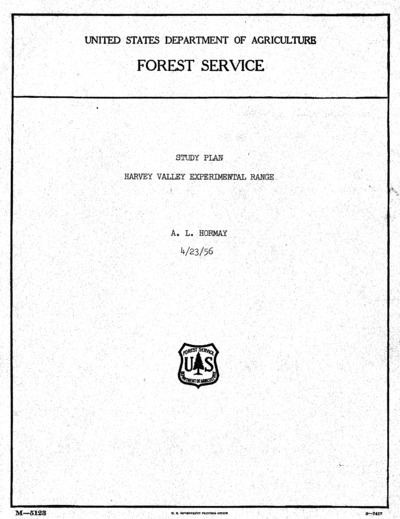 Lassen National Forest Study plan