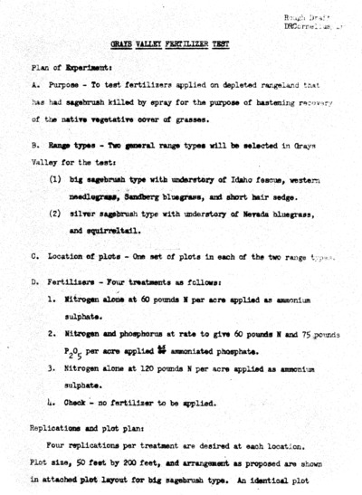 Grays Valley Fertilizer Test