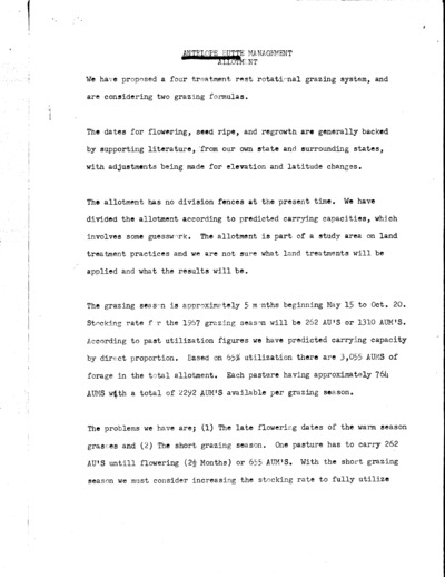 Montana Bureau of Land Management Miles City District, Antelope Butte
