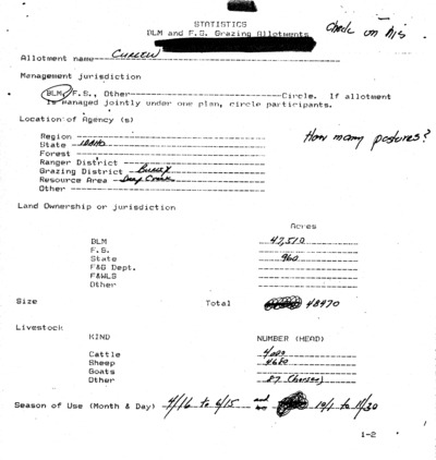 Idaho Bureau of Land Management Burley District