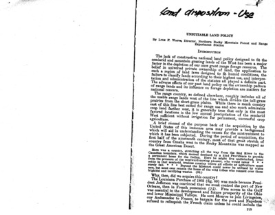 Homestead Laws