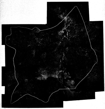 Aerial photograph mosaic of the Harvey Valley Grazing Allotment