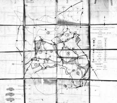 Harvey Valley Grazing Allotment proposed range improvements