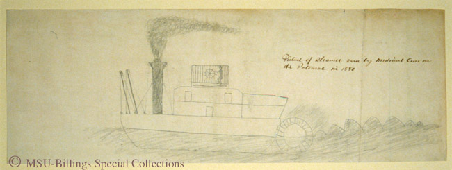 Picture of steamer on the Potomac