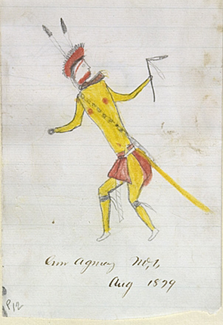 George Thomas, Crow Absorkee Apsaalooka, Crow Agency, Montana