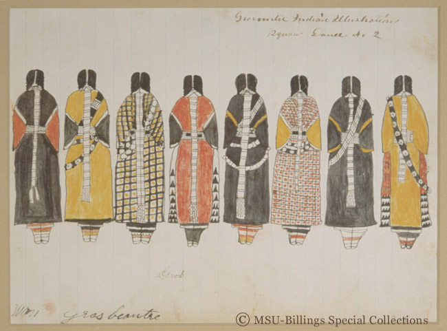 Gros Ventre Illustrations