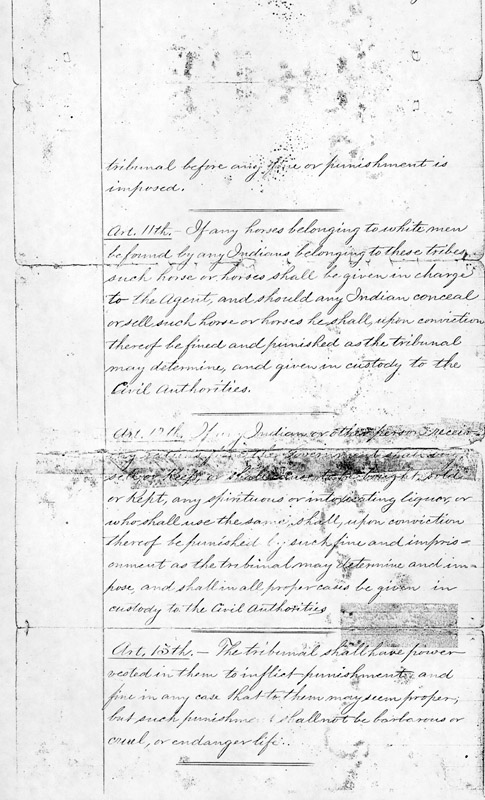 1874-75 Treaty, Blackfeet Amskapi Pikuni (Montana), Blood Kainna or Kainah, North Piegan Aputsi Pikuni (Canada), page 06