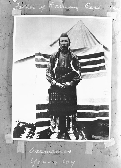 Osememas Young Boy, Cree, Butte, Montana