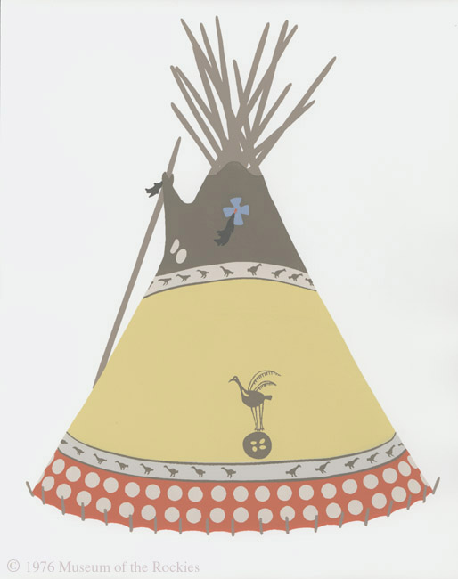 Curlew Tipi of Rider Widow and Mark Wolf Child