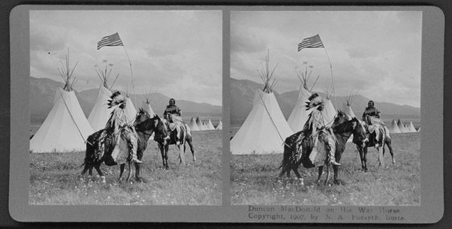 Duncan McDonald, Salish/Flathead Selis, Montana