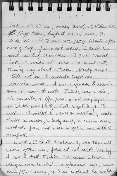 Ivan Doig diaries, 1978