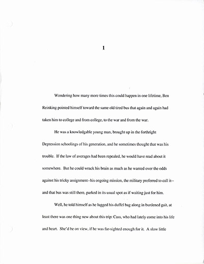 The Eleventh Man - draft with Ivan's revisions and corrections, Chapter 1, (cont.), pp. 1-45