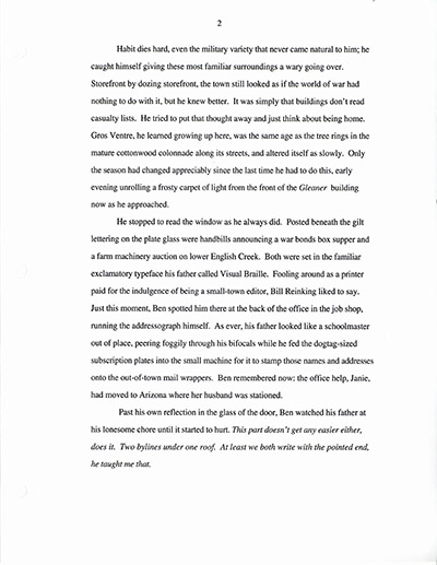 The Eleventh Man - draft with Ivan's revisions and corrections, Chapter 1, (cont.), pp. 2-23