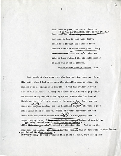 English Creek - manuscript revised sample after contract sample