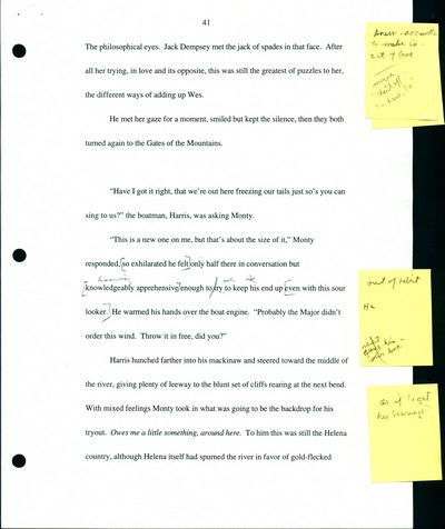 Prairie Nocturne - early version of Monty's thoughts aboard boat