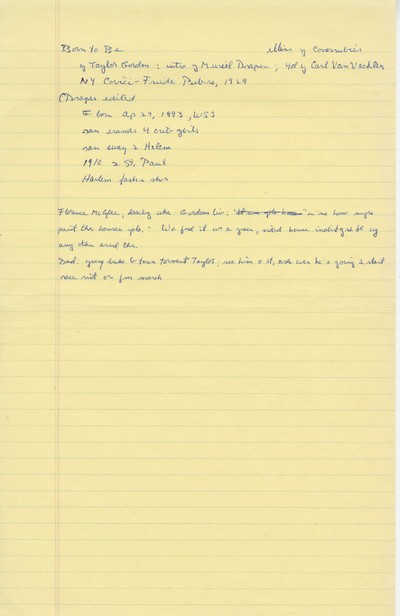 Prairie Nocturne - Taylor Gordon tape excerpts