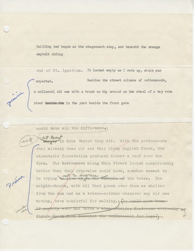 Prairie Nocturne 'possible' material